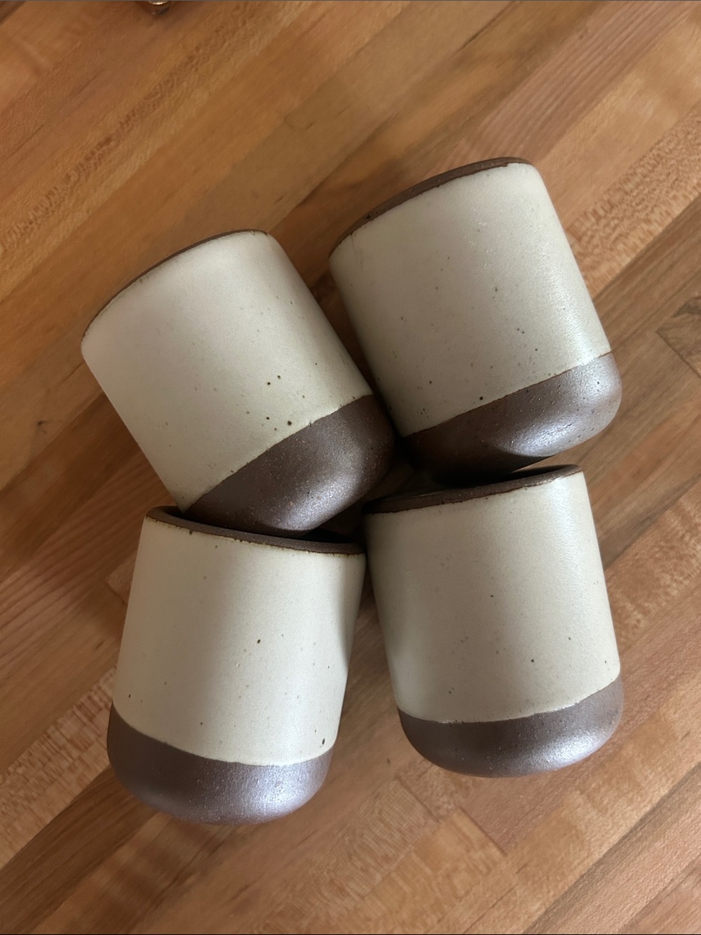 Set of 4 East Fork Tiny Cups - Picture 5 of 5